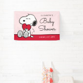 Snoopy | Little Sweetheart Baby Shower Banner (Insitu)