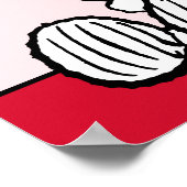 Snoopy | Little Sweetheart Baby Shower Poster (Hoek)