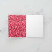 Snoopy | Little Sweetheart Baby Shower Thank You C Bedankkaart (Binnen)