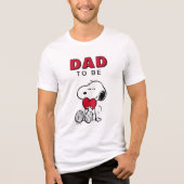 Snoopy | Little Sweetheart Tri-Blend Shirt (Voorkant)