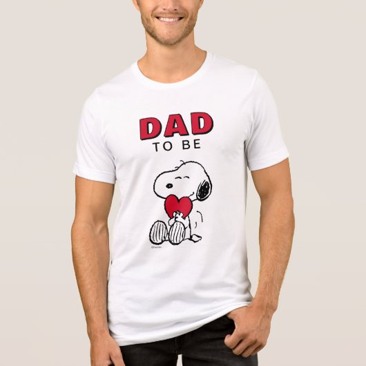 Snoopy | Little Sweetheart Tri-Blend Shirt (Voorkant)