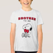 Snoopy | Little Sweetheart Tri-Blend Shirt (Voorkant)