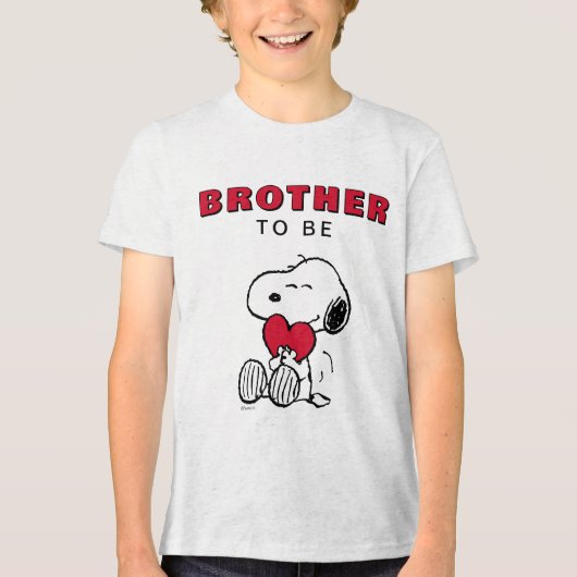 Snoopy | Little Sweetheart Tri-Blend Shirt (Voorkant)