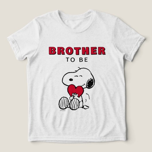 Snoopy | Little Sweetheart Tri-Blend Shirt (Design voorkant)