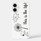 Snoopy met Dandelion Case-Mate iPhone Case (Achterkant)