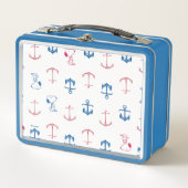 Snoopy Nautical Anchor Pattern (Voorkant)