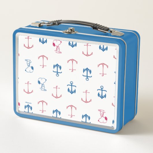 Snoopy Nautical Anchor Pattern (Voorkant)