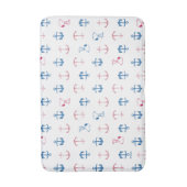 Snoopy Nautical Anchor Pattern Badmat (Voorkant Verticaal)