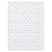 Snoopy Nautical Anchor Pattern Tafelkleed (Voorkant)