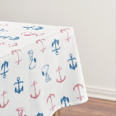 Snoopy Nautical Anchor Pattern Tafelkleed (Voorbeeld)