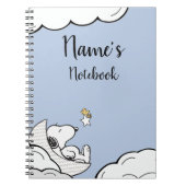 Snoopy Note Book Name Title Notitieboek (Voorkant)