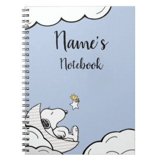 Snoopy Note Book Name Title Notitieboek