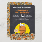 Snoopy | Onze kleine Boo wordt twee Kaart (Voorkant / Achterkant)