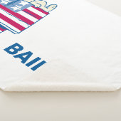 Snoopy op 4 juli Dog House Sherpa Deken (3/4)