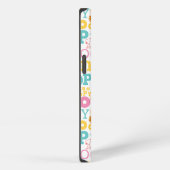 Snoopy Pastel Text Pattern iPhone Hoesje (Rechterkant)