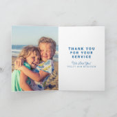 Snoopy Patriotic | Dank u Feestdagen Kaart (Binnen)