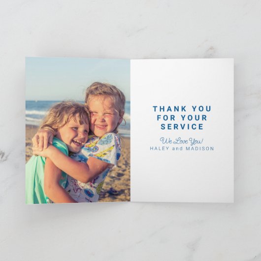 Snoopy Patriotic | Dank u Feestdagen Kaart (Binnen)