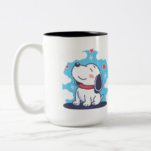 Snoopy Peanuts Coffee Mok Cup (Links)