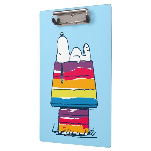 Snoopy | Rainbow Dog House Klembord (Links)