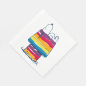 Snoopy | Rainbow Dog House Servet (Hoek)