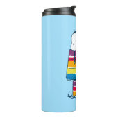 Snoopy | Rainbow Dog House Thermosbeker (Gedraaid links)