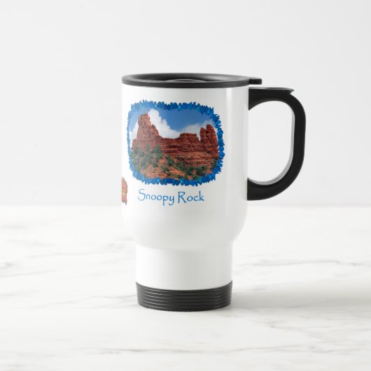 Snoopy Rock/Bell Rock Sedona Travel Mug Reisbeker (Rechts)