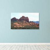 Snoopy Rock Canvas Print (Insitu (Houten vloer))