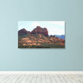 Snoopy Rock Canvas Print (Insitu (Houten vloer))