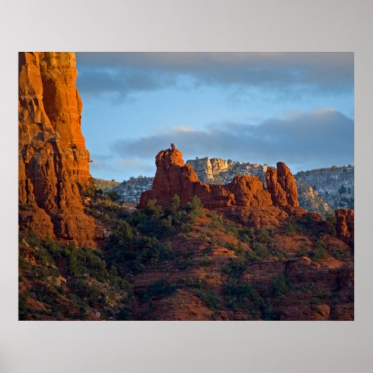 Snoopy Rock in Sedona 2203 Poster (Voorkant)