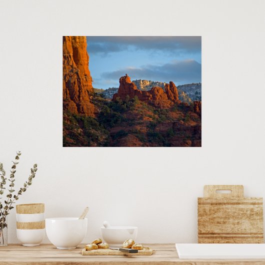 Snoopy Rock in Sedona 2203 Poster (Keuken)