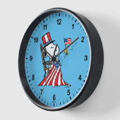 Snoopy Sewing 4 juli vlag (Hoek)