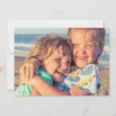 Snoopy Sewing 4 juli vlag Feestdagenkaart (Achterkant)