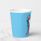 Snoopy Sewing 4 juli vlag Papieren Bekers (Rechts)
