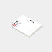 Snoopy Sewing 4 juli vlag Post-it® Notes (Schuin)