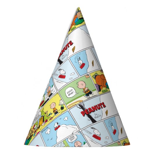 Snoopy Sled Riding Food Dish Feesthoedjes (Links)