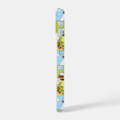 Snoopy Sled Riding Food Dish iPhone 15 Case (Linkerkant)