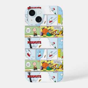 Snoopy Sled Riding Food Dish iPhone 15 Case