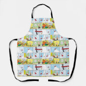 Snoopy Sled Riding Food Dish Schort (Voorkant)