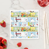 Snoopy Sled Riding Food Dish Servet (Insitu)