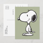 Snoopy Smile Giggle Laugh Briefkaart (Voorkant / Achterkant)