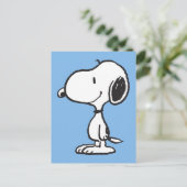 Snoopy Smile Giggle Laugh Pattern Briefkaart (Staand voorkant)