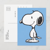Snoopy Smile Giggle Laugh Pattern Briefkaart (Voorkant / Achterkant)