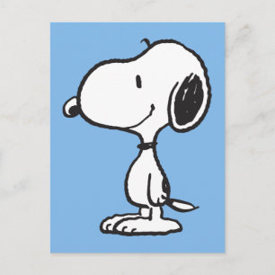 Snoopy Smile Giggle Laugh Pattern Briefkaart