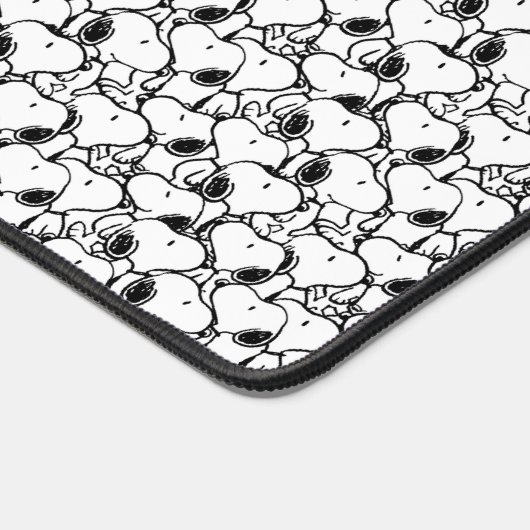 Snoopy Smile Giggle Laugh Pattern Bureaumat (Hoek)