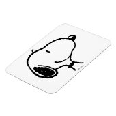 Snoopy Smile Giggle Laugh Pattern Magneet (Linkerzijde)