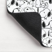 Snoopy Smile Giggle Laugh Pattern Muismat (Hoek)