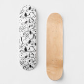 Snoopy Smile Giggle Laugh Pattern Persoonlijk Skateboard (Voorkant)