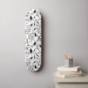 Snoopy Smile Giggle Laugh Pattern Persoonlijk Skateboard