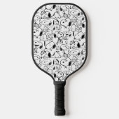 Snoopy Smile Giggle Laugh Pattern Pickleball Paddle (Voorkant)