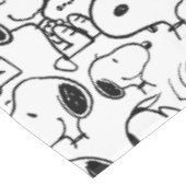 Snoopy Smile Giggle Laugh Pattern Tafelkleed (Gekanteld)